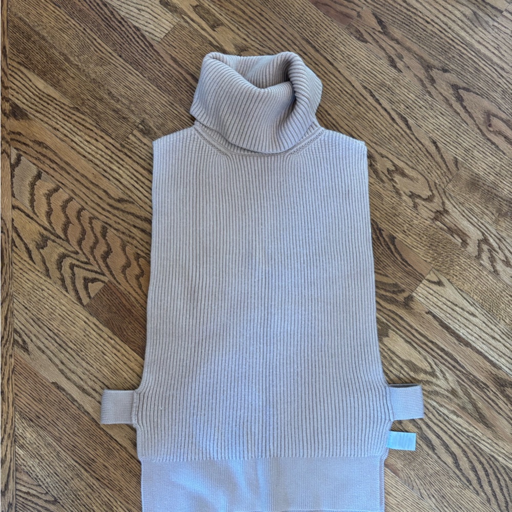 Anthropologie Cream Turtleneck Sweater